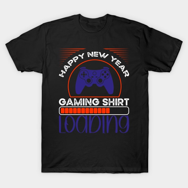 Happy New Year 2023 Gaming Shirt Loading T-Shirt by mcoshop